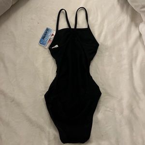 Sporti black one piece swimsuit